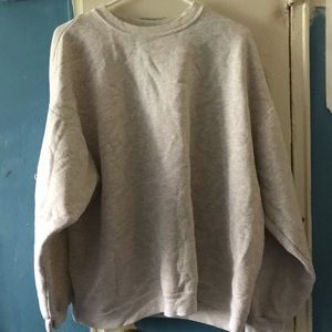 no brand white crew neck#15